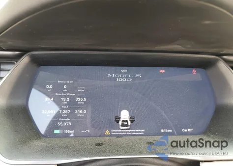 2015 Tesla Model S из США, поврежденный, VIN 5YJSA1E26JF273534